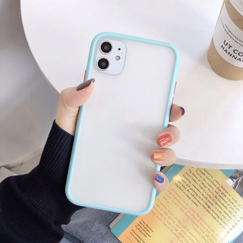 JMT-698762 Frosted Silicone Protective Case for Phones