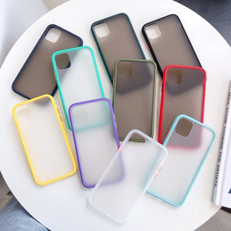 JMT-698762 Frosted Silicone Protective Case for Phones