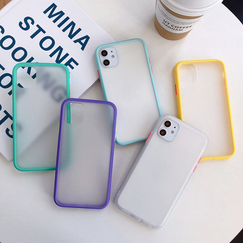 JMT-698762 Frosted Silicone Protective Case for Phones
