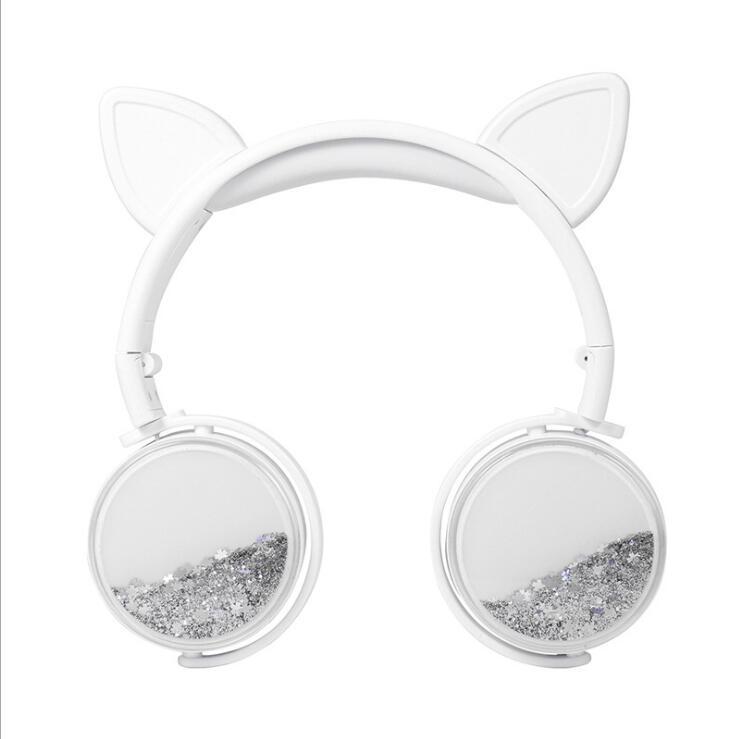 JMT-699082 Headphones for Women - Comfortable Head-Mounted Wired Design in Pink, White, Blue, and Black