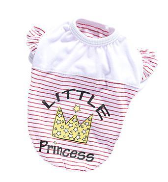 JMT-699210 Striped Print Cotton Costume for Small Dogs, Suitable for XS to XL Sizes