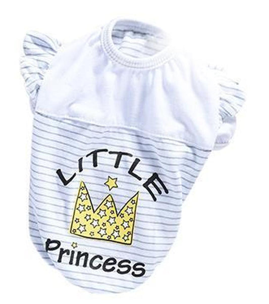 JMT-699210 Striped Print Cotton Costume for Small Dogs, Suitable for XS to XL Sizes