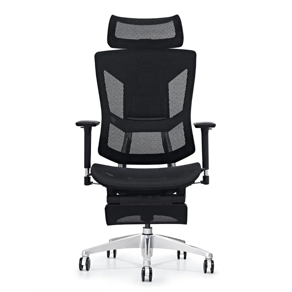 JMT-699338 Ergonomic Mesh Office Chair with Foot Rest - SHUNMAS SM009DS-A-L Model