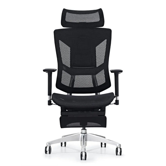 JMT-699338 Ergonomic Mesh Office Chair with Foot Rest - SHUNMAS SM009DS-A-L Model