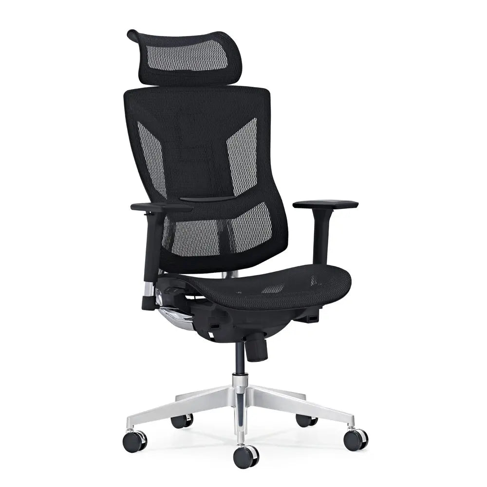 JMT-699338 Ergonomic Mesh Office Chair with Foot Rest - SHUNMAS SM009DS-A-L Model