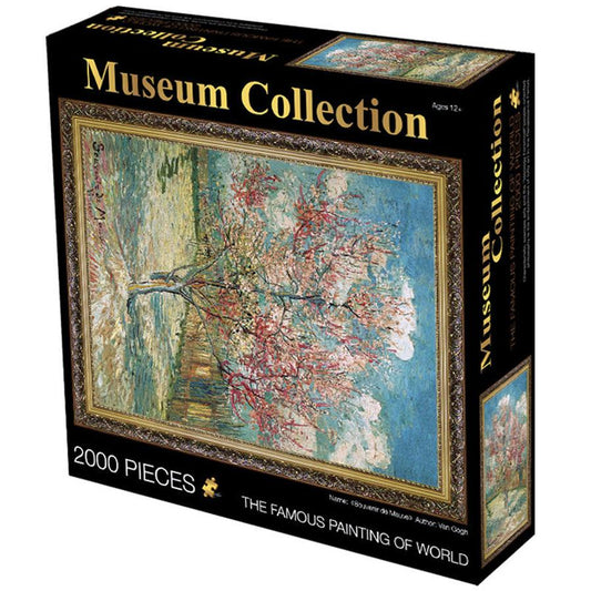 JMT-699594 2000-Piece Jigsaw Puzzle Collection - World-Famous Artworks Including Gualdi, Van Gogh, Monet, and More