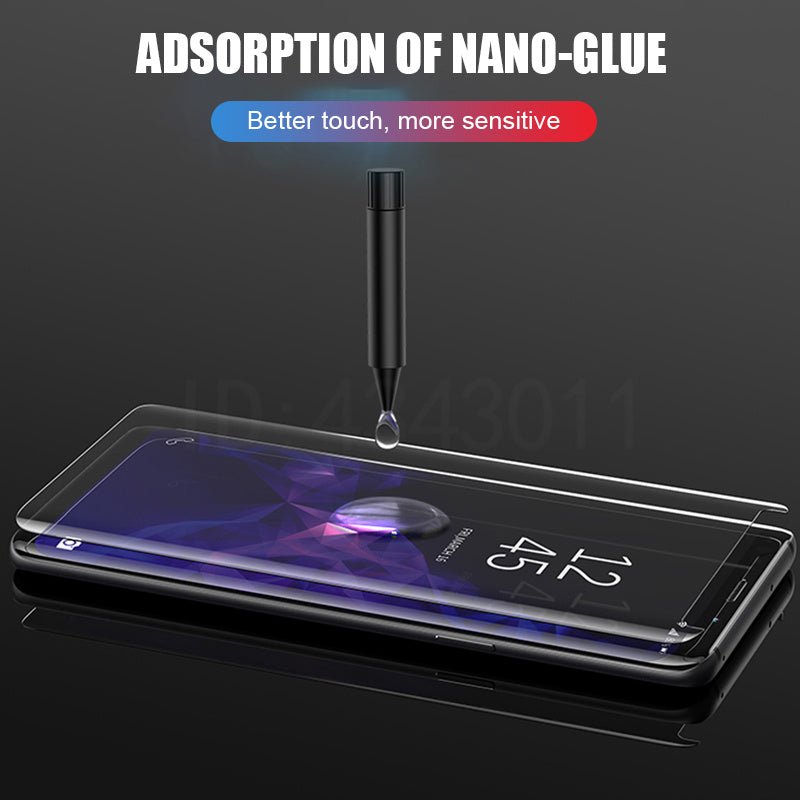 JMT-699594 S9UV Tempered Glass Film with Ultra-High Transmittance and 9H Scratch Resistance