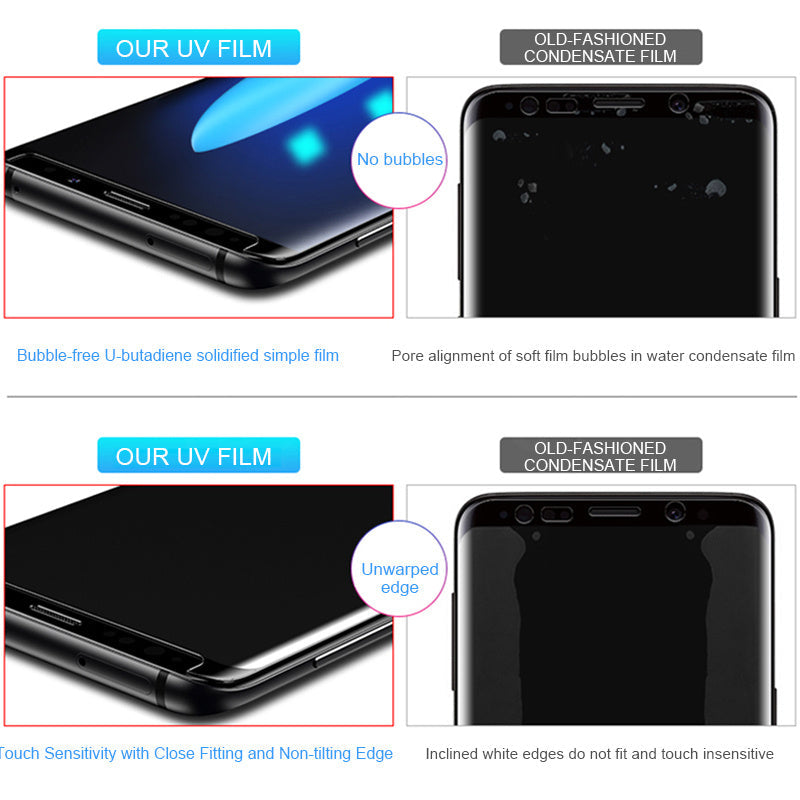 JMT-699594 S9UV Tempered Glass Film with Ultra-High Transmittance and 9H Scratch Resistance