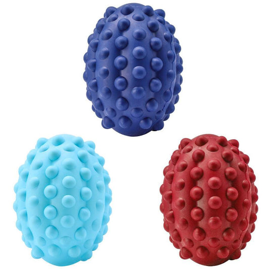 JMT-699722 Natural Rubber Bite-Resistant Pet Toy with Beef Flavor for Dental Care and Vocal Play