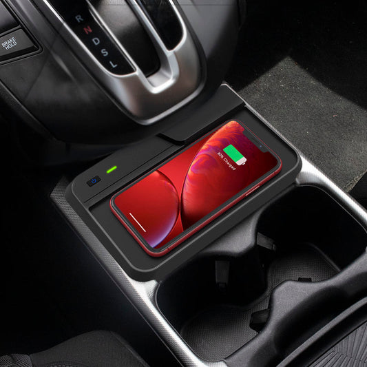 JMT-699914 Wireless Charger for 2017-2019 Honda CR-V - Qi Standard, ABS+PC Material, USB Output