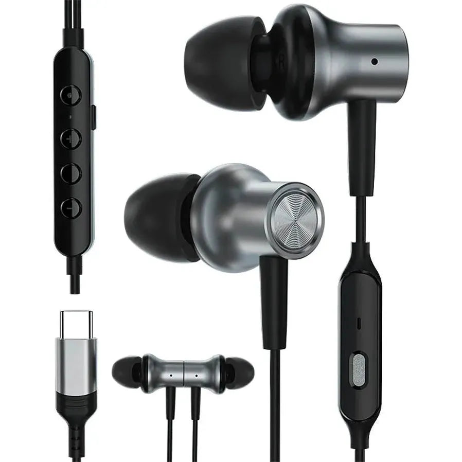 JMT-700234 Wired In-Ear Microphone Earphones for Live Broadcast, K-Song, Singing, and Gaming