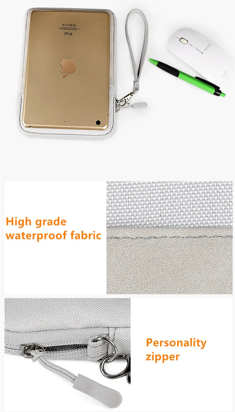JMT-700554 Tablet Sleeve Pouch for 8-10.8 Inch Devices, Protective Notebook and Laptop Bag
