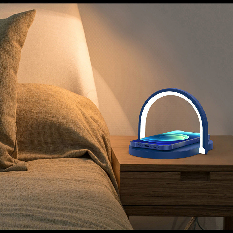 JMT-701066 15W Wireless Charger with Night Light and Mobile Phone Holder - Versatile Charging Solution