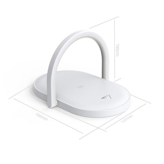 JMT-701066 15W Wireless Charger with Night Light and Mobile Phone Holder - Versatile Charging Solution