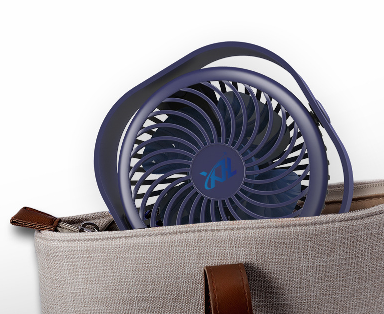 JMT-701066 Portable USB Rechargeable Fan with Adjustable Speed and Quiet Operation
