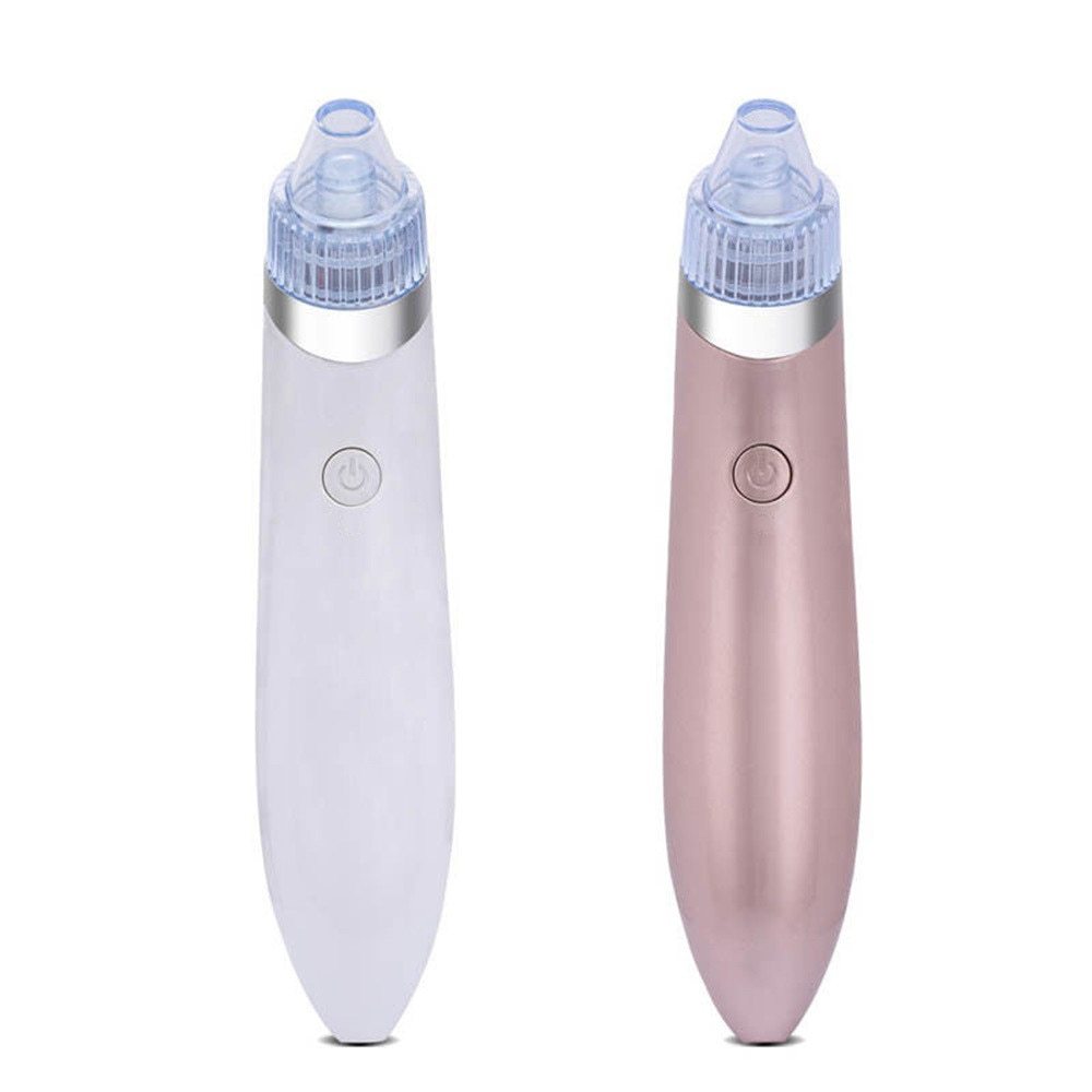 JMT-701130 Facial Blackhead Extractor with 4 Removable Heads and Adjustable Suction for Deep Cleansing