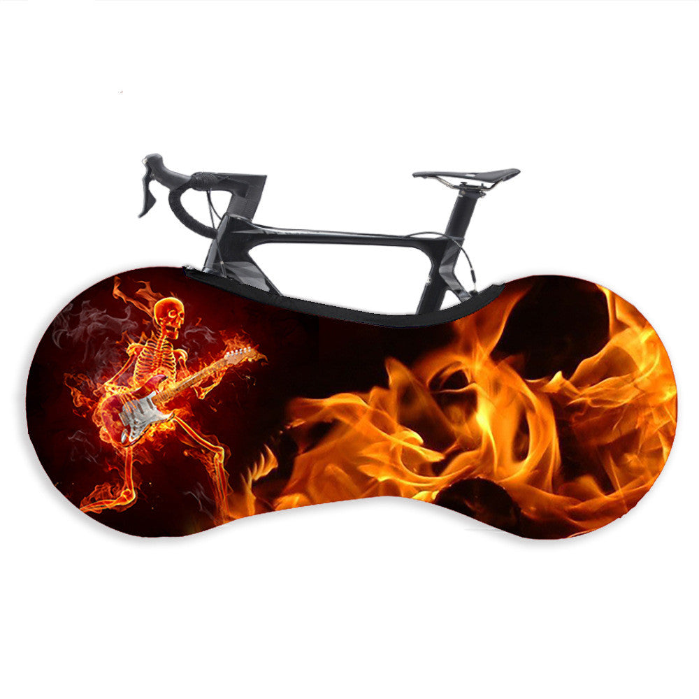 JMT-701258 Bicycle Semi-Covering Elastic Dust Cover for Weather Protection