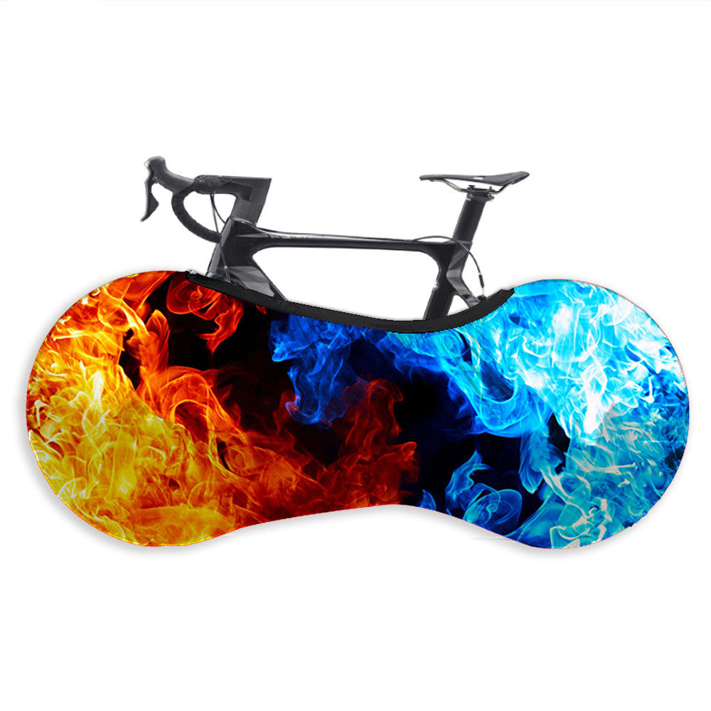 JMT-701258 Bicycle Semi-Covering Elastic Dust Cover for Weather Protection