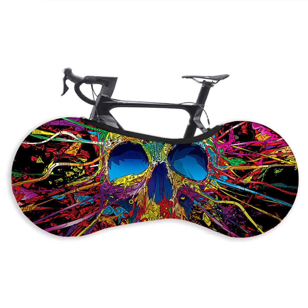 JMT-701258 Bicycle Semi-Covering Elastic Dust Cover for Weather Protection