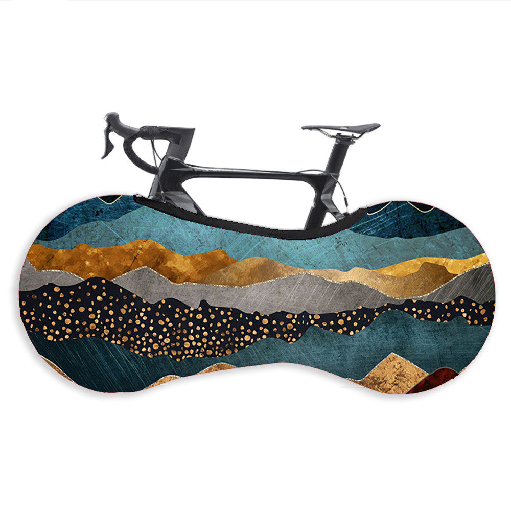 JMT-701258 Bicycle Semi-Covering Elastic Dust Cover for Weather Protection