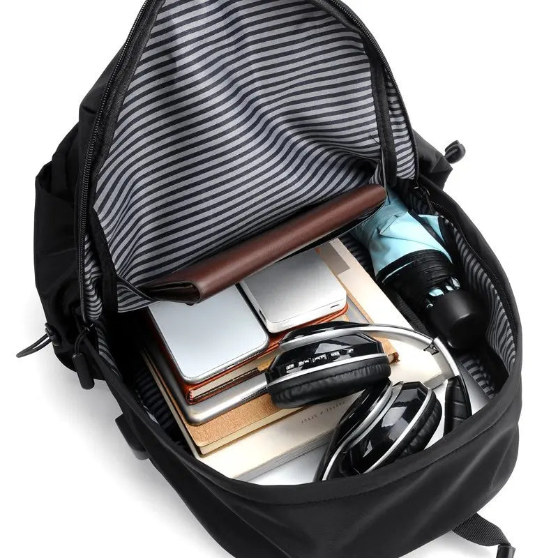 JMT-701898 Stylish Waterproof 17-Inch Laptop Bag for Men - Ideal for Travel and Leisure
