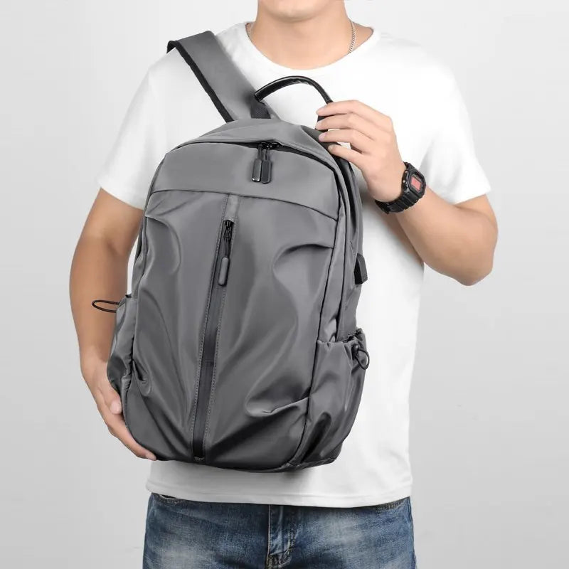 JMT-701898 Stylish Waterproof 17-Inch Laptop Bag for Men - Ideal for Travel and Leisure