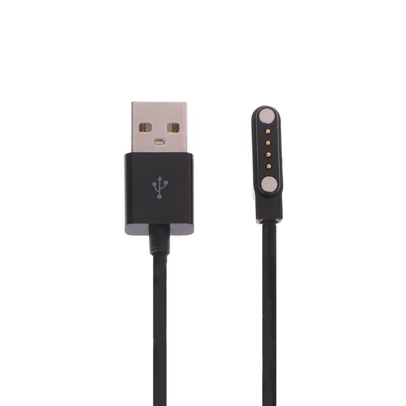 JMT-701898 Universal 4-Contact Magnetic USB Charging Cable for Smart Watches and Bracelets