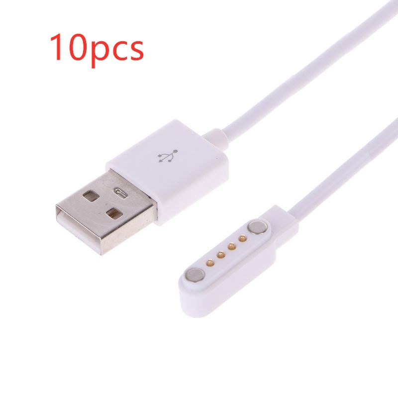 JMT-701898 Universal 4-Contact Magnetic USB Charging Cable for Smart Watches and Bracelets