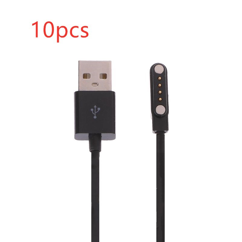 JMT-701898 Universal 4-Contact Magnetic USB Charging Cable for Smart Watches and Bracelets
