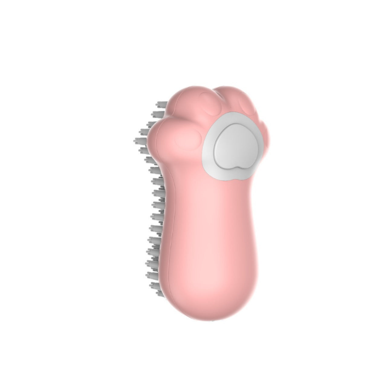 JMT-701962 Soft Silicone Pet Grooming Brush with Shampoo Dispenser for Dogs and Cats