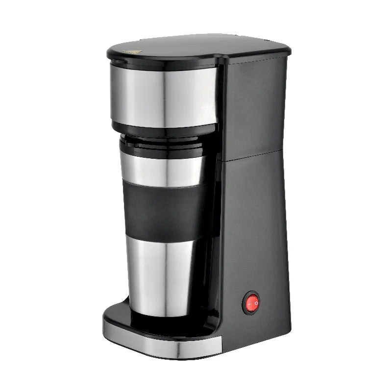 JMT-702154 Compact 0.42 L Single Cup Coffee Maker for Home Brewing