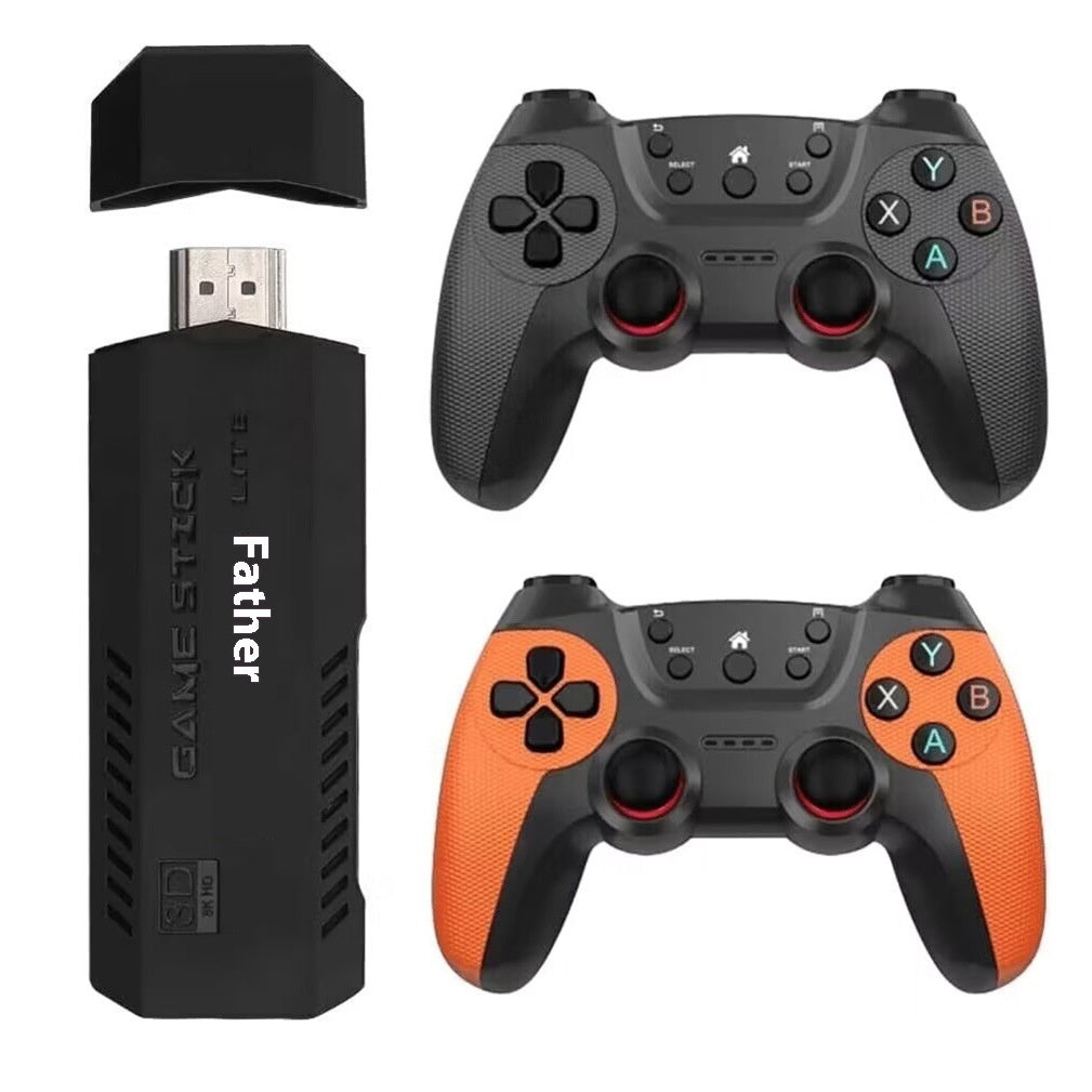 JMT-702346 X2 Ultra Home TV Game Console with HD Graphics and Wireless Dual Controllers