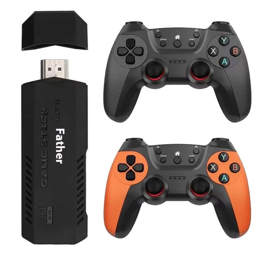 JMT-702346 X2 Ultra Home TV Game Console with HD Graphics and Wireless Dual Controllers