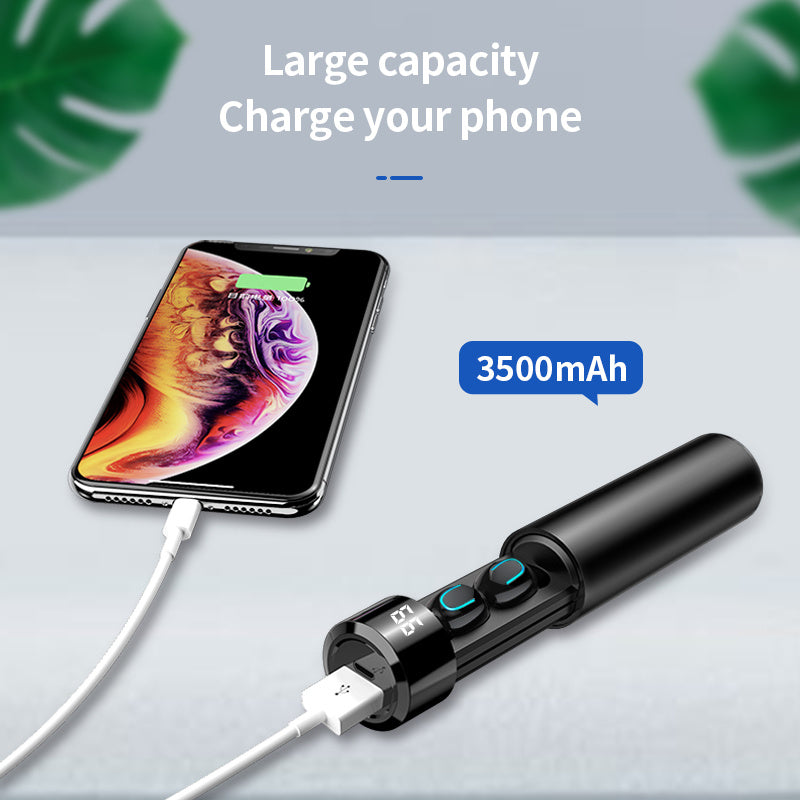 JMT-702538 TWS Bluetooth Headset for Sports and Running - Q67 Model with 4-Hour Battery Life and Charging Case