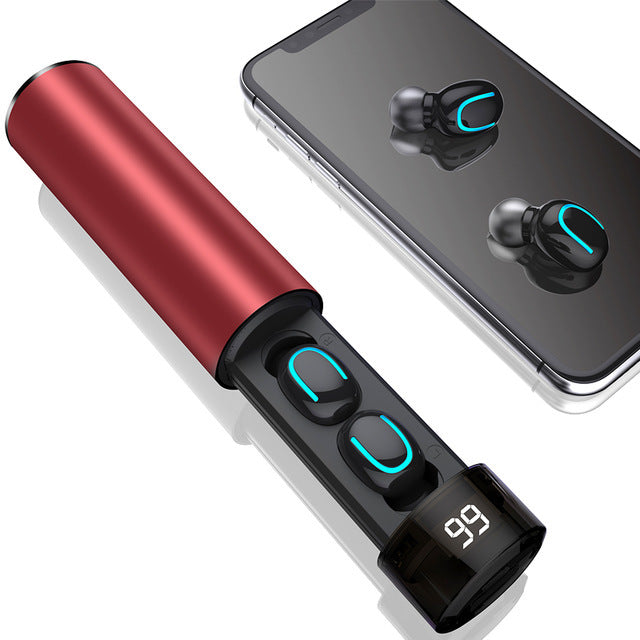 JMT-702538 TWS Bluetooth Headset for Sports and Running - Q67 Model with 4-Hour Battery Life and Charging Case