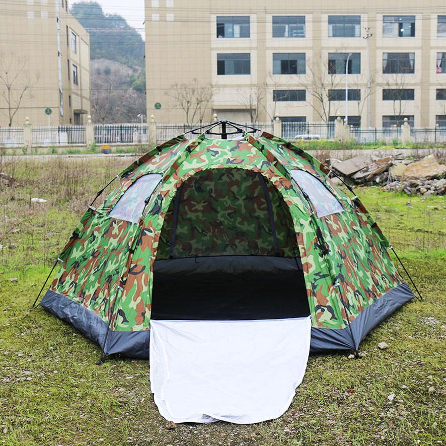 JMT-702922 Spacious Quick Setup Tent for 5-8 People with Lazy QuickSix Angle Design