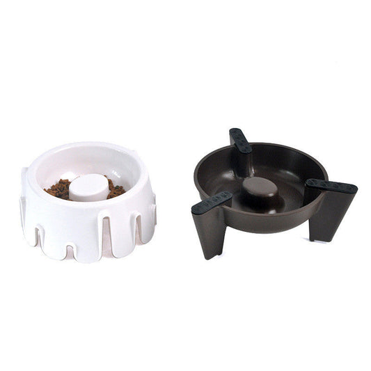 JMT-703050 Adjustable Wet and Dry Pet Bowl - 8x9x13CM Plastic Feeding Dish for All Pets