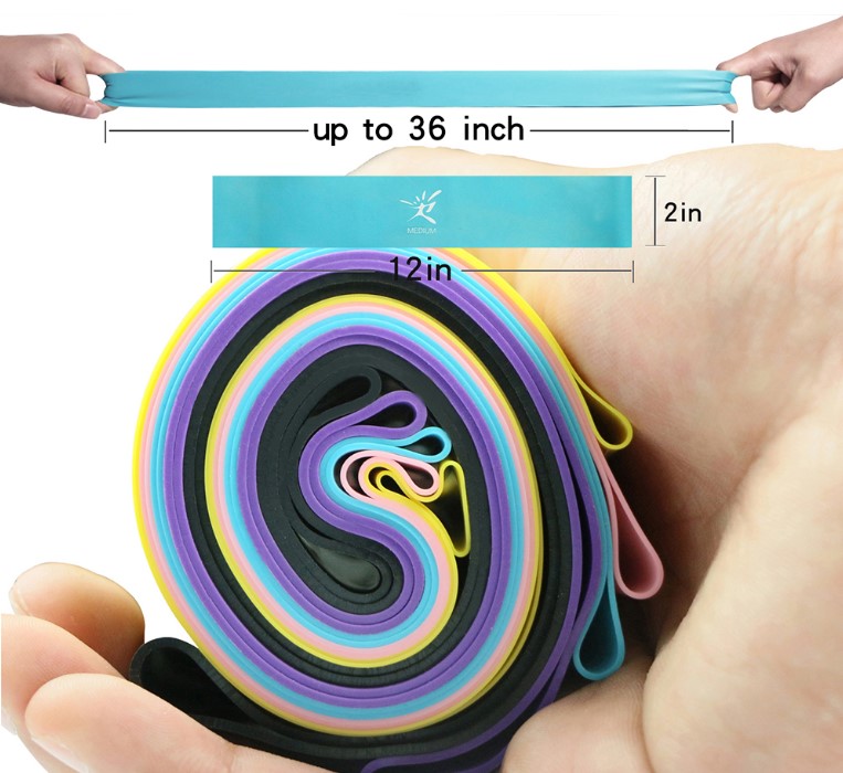 JMT-703114 Durable Resistance Elastic Rubber Bands for Exercise and Workouts