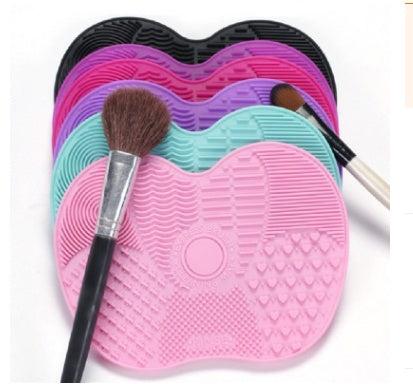 JMT-703306 Silicone Makeup Brush Cleaning Pad - Flexible and Durable Scrubber Mat for Cleansing Brushes