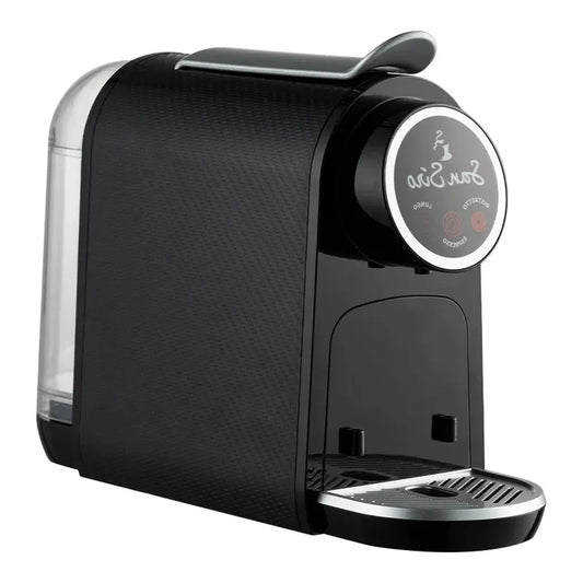 JMT-703306 Single Serve Automatic Coffee Machine with LED Touch Control - 1400W Electric Coffee Maker for Home Use