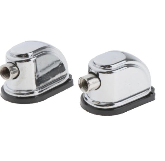 JMT-703818 Adjustable Silver Drum Ears - Thick, Durable Material for Stability