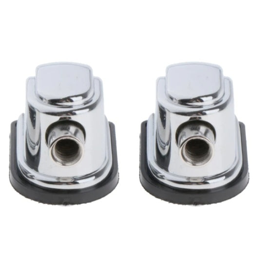 JMT-703818 Adjustable Silver Drum Ears - Thick, Durable Material for Stability