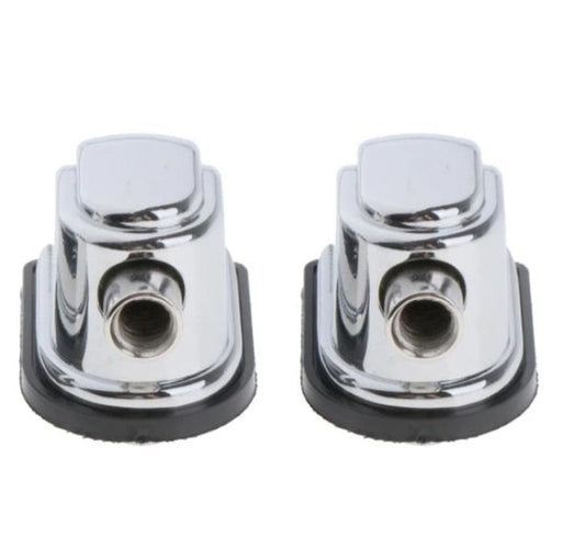 JMT-703818 Adjustable Silver Drum Ears - Thick, Durable Material for Stability