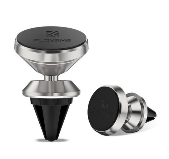 JMT-703882 360-Degree Rotating Magnetic Mobile Phone Holder for Car CD Slot, Aluminum Alloy Design