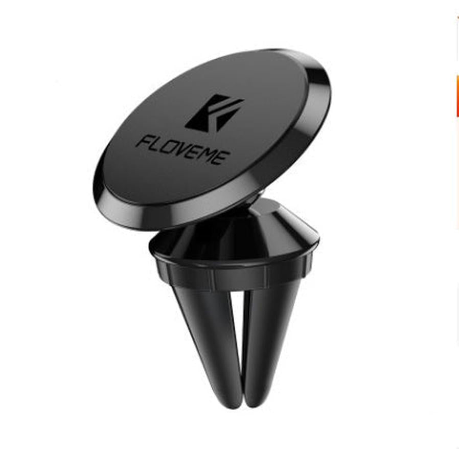 JMT-703882 360-Degree Rotating Magnetic Mobile Phone Holder for Car CD Slot, Aluminum Alloy Design