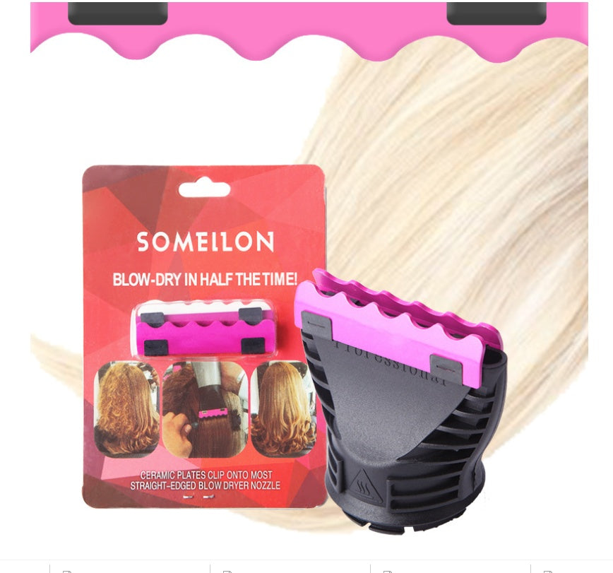 JMT-704010 Hair Dryer Nozzle Clamp with Ceramic Coating for Faster Hair Drying and Smoother Styles