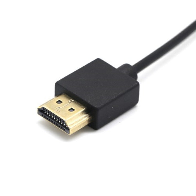 JMT-704202 USB to HDMI Male Power Cable - 0.5 Meter, Copper Wire, Gold-Plated Connection for Set-Top Box and TV