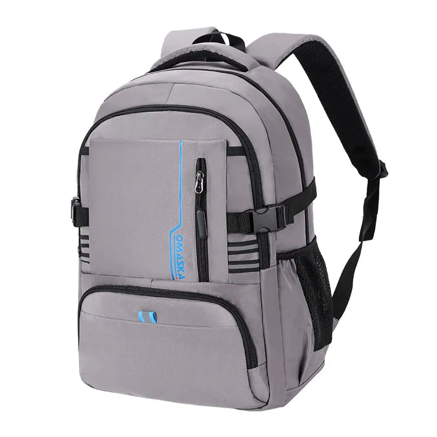 JMT-704586 Large Capacity Waterproof College Laptop Backpack for Men - 17 Inch Casual School Bag
