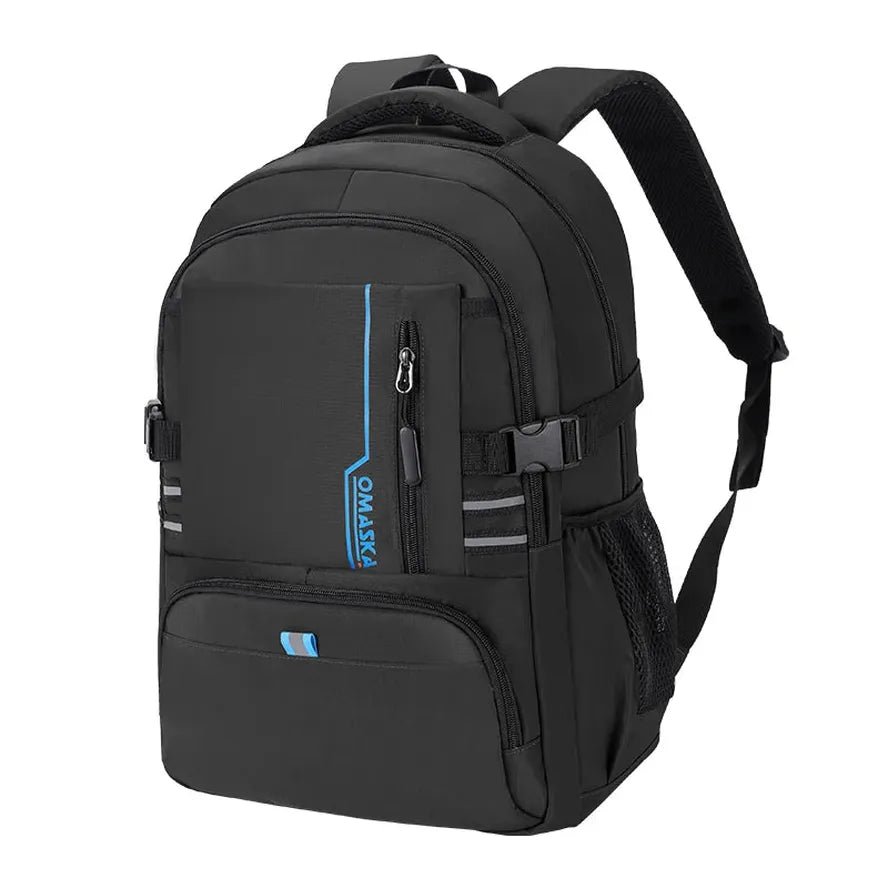 JMT-704586 Large Capacity Waterproof College Laptop Backpack for Men - 17 Inch Casual School Bag