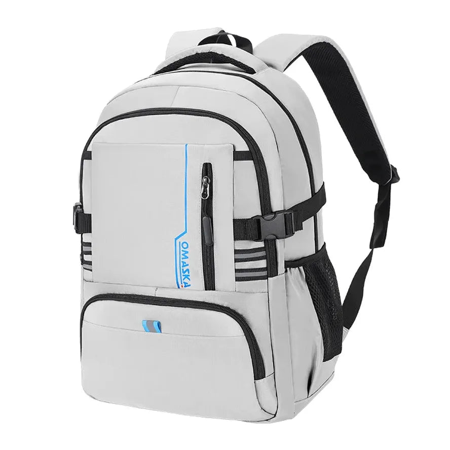 JMT-704586 Large Capacity Waterproof College Laptop Backpack for Men - 17 Inch Casual School Bag